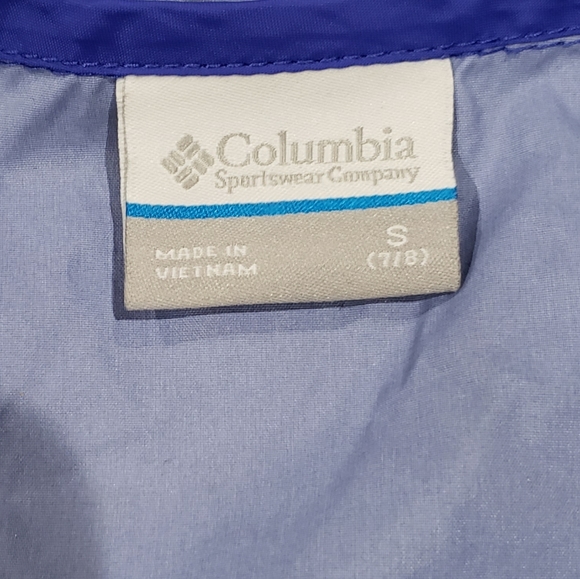 Columbia rain/wind jacket Windbreaker Jacket - Picture 2 of 3